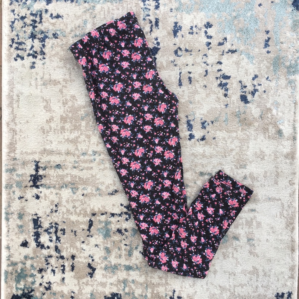Forever 21 (M) Floral Leggings